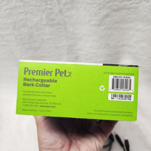 Premier Pet Dog Bark Collar, Discourage Barking & Whining, 15 Levels - Picture 4 of 5